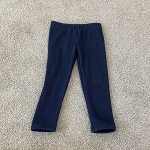 Super soft and warm girls leggings size 4T